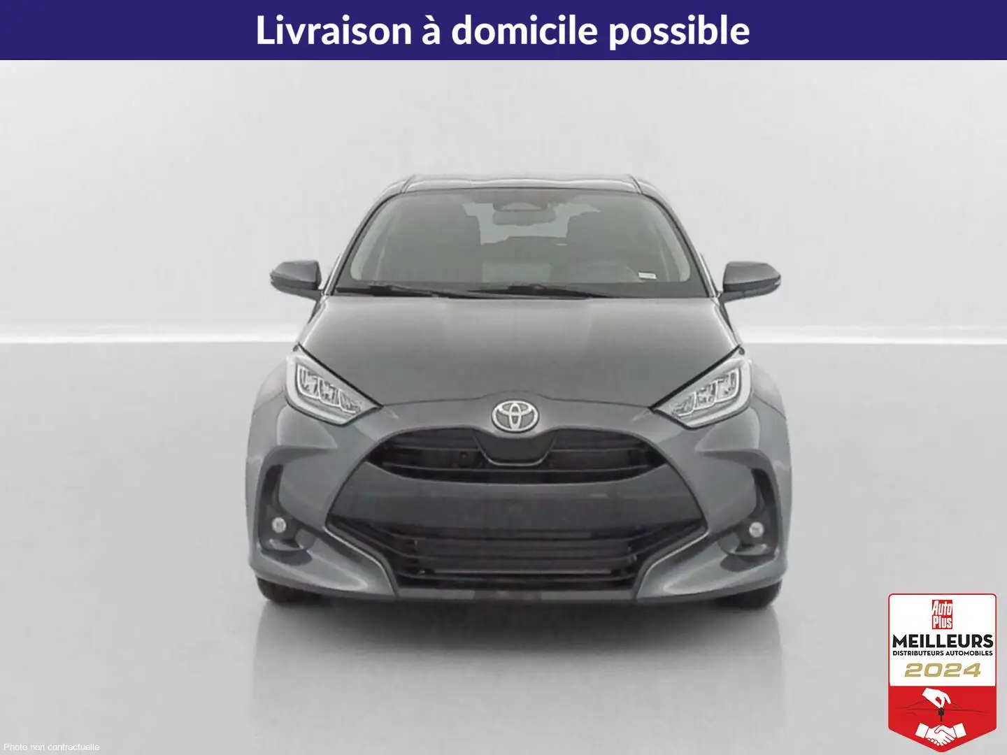 Toyota Yaris Hybride 116h Design e-CVT Gris - 1