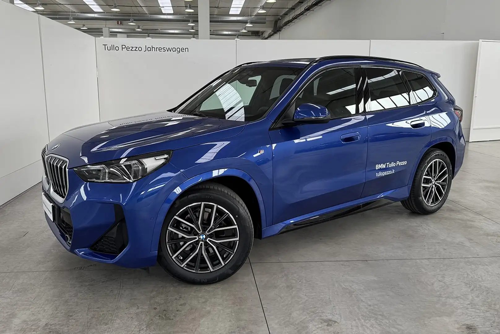 BMW X1 X1 sDrive 18d Msport aut. Bleu - 1