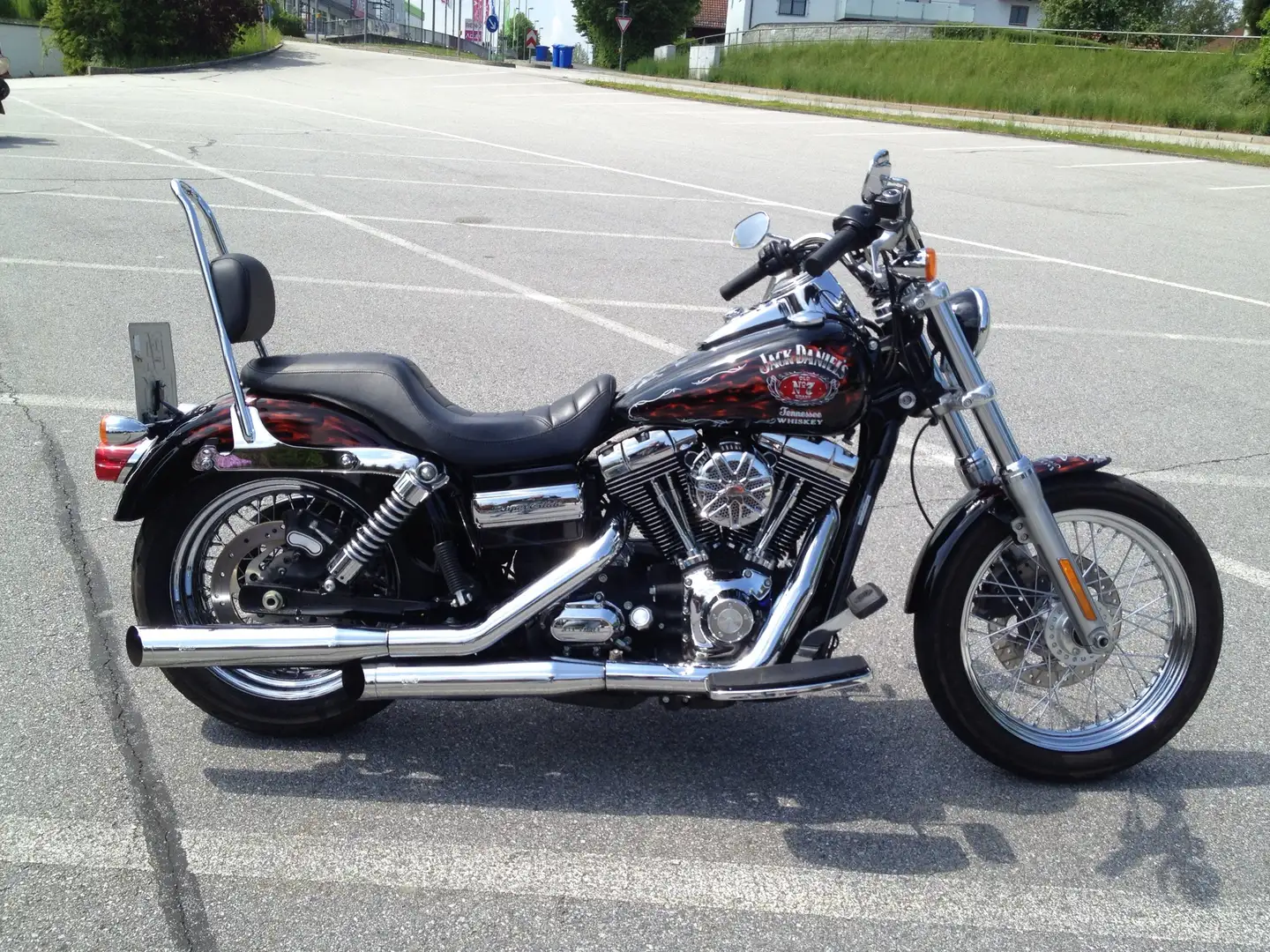 Harley-Davidson Dyna Super Glide Custom „Jack Daniels“ Negru - 1