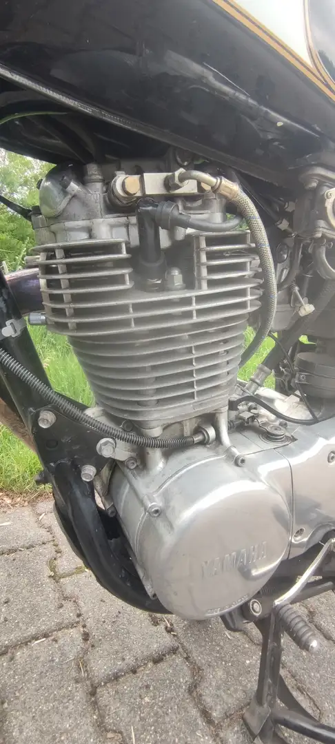 Yamaha SR 500 Azul - 2