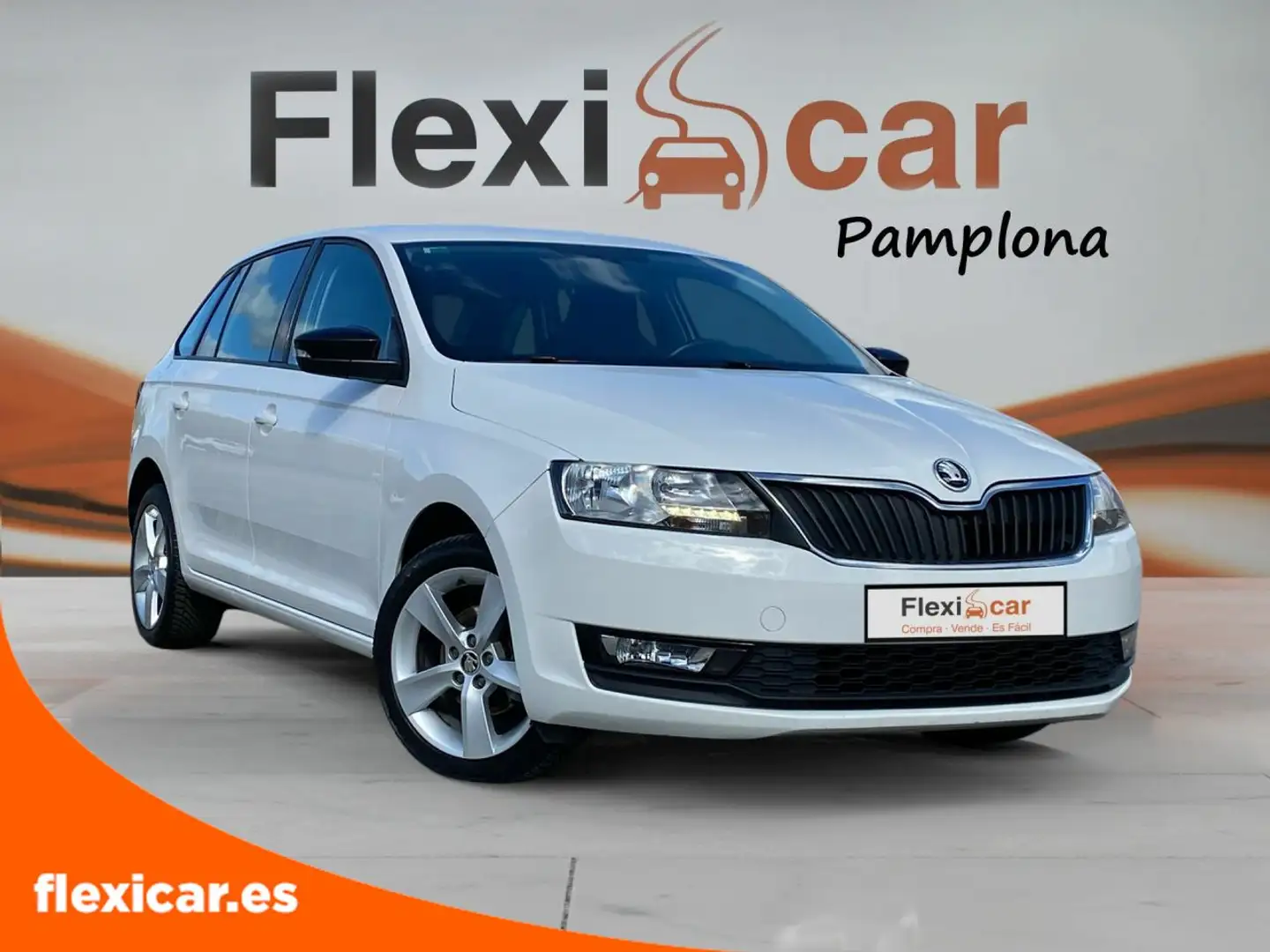 Skoda Rapid/Spaceback 1.4 TDI 66KW (90cv) Ambit Spaceback Blanco - 2