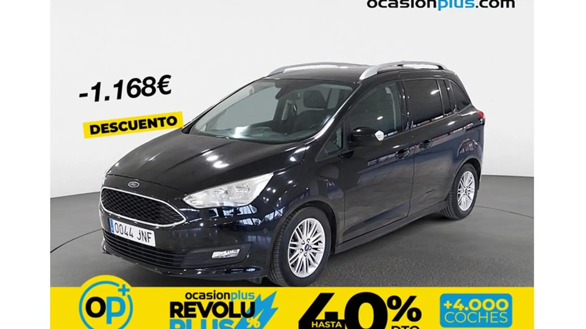Ford Grand C-Max 1.0 EcoB. Auto-S&S Trend+ 125 Negro - 1