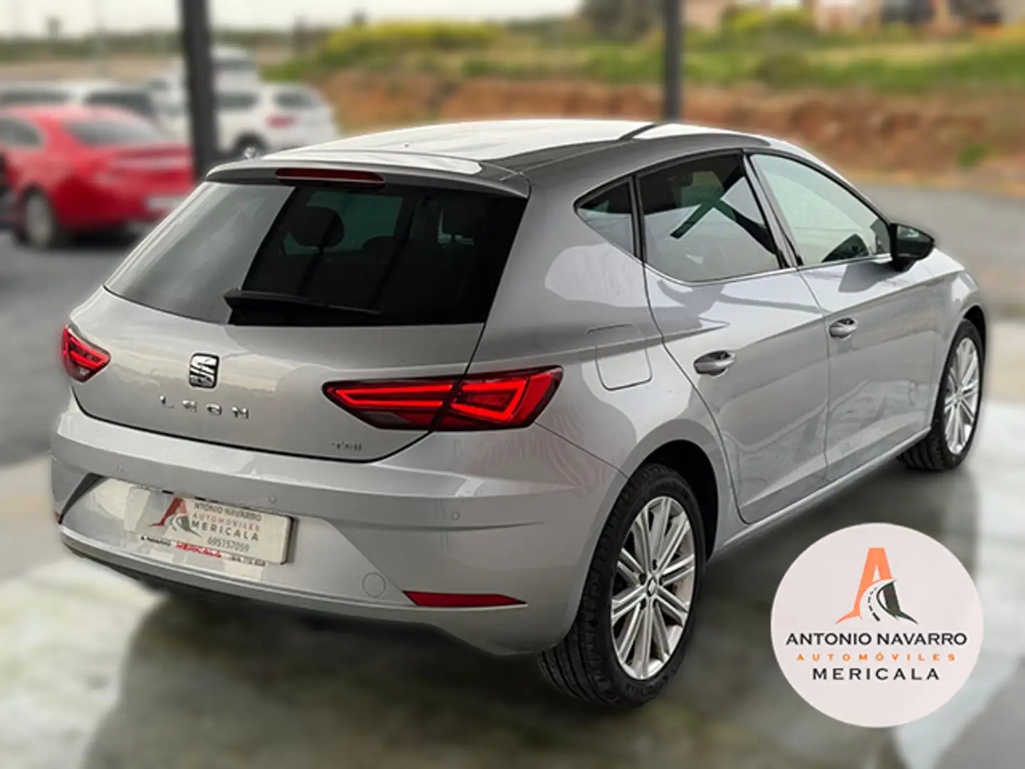 SEAT Leon 1.5 TGI GNC S&S Xcellence DSG7 130 Gris - 2