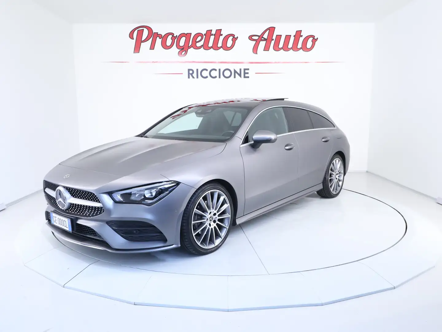 Mercedes-Benz CLA 180 CLA Shooting Brake 180d Premium AMG NIGHT TETTO 19 Grigio - 1