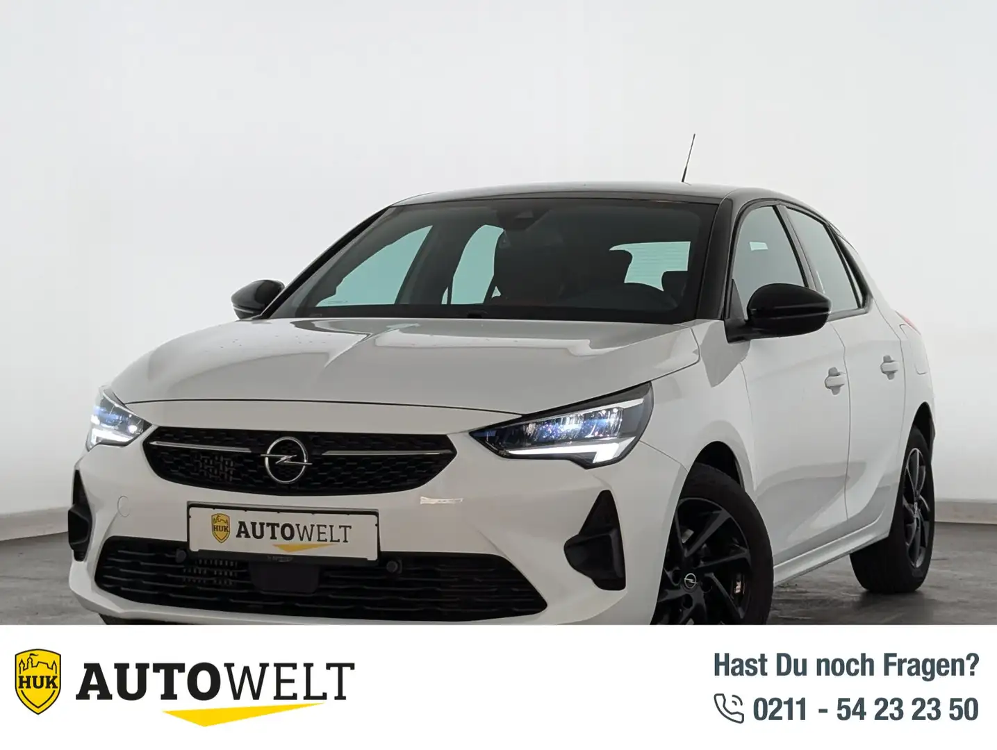 Opel Corsa Corsa F 1.2 Turbo GS Line (EURO 6d) CARPLAY+LED+ White - 1