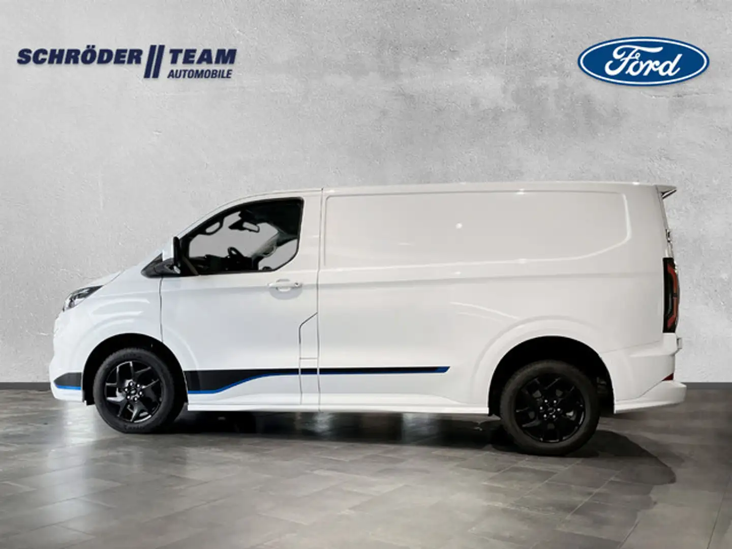 Ford Transit Custom 320 L1 Sport AWD Blanc - 2