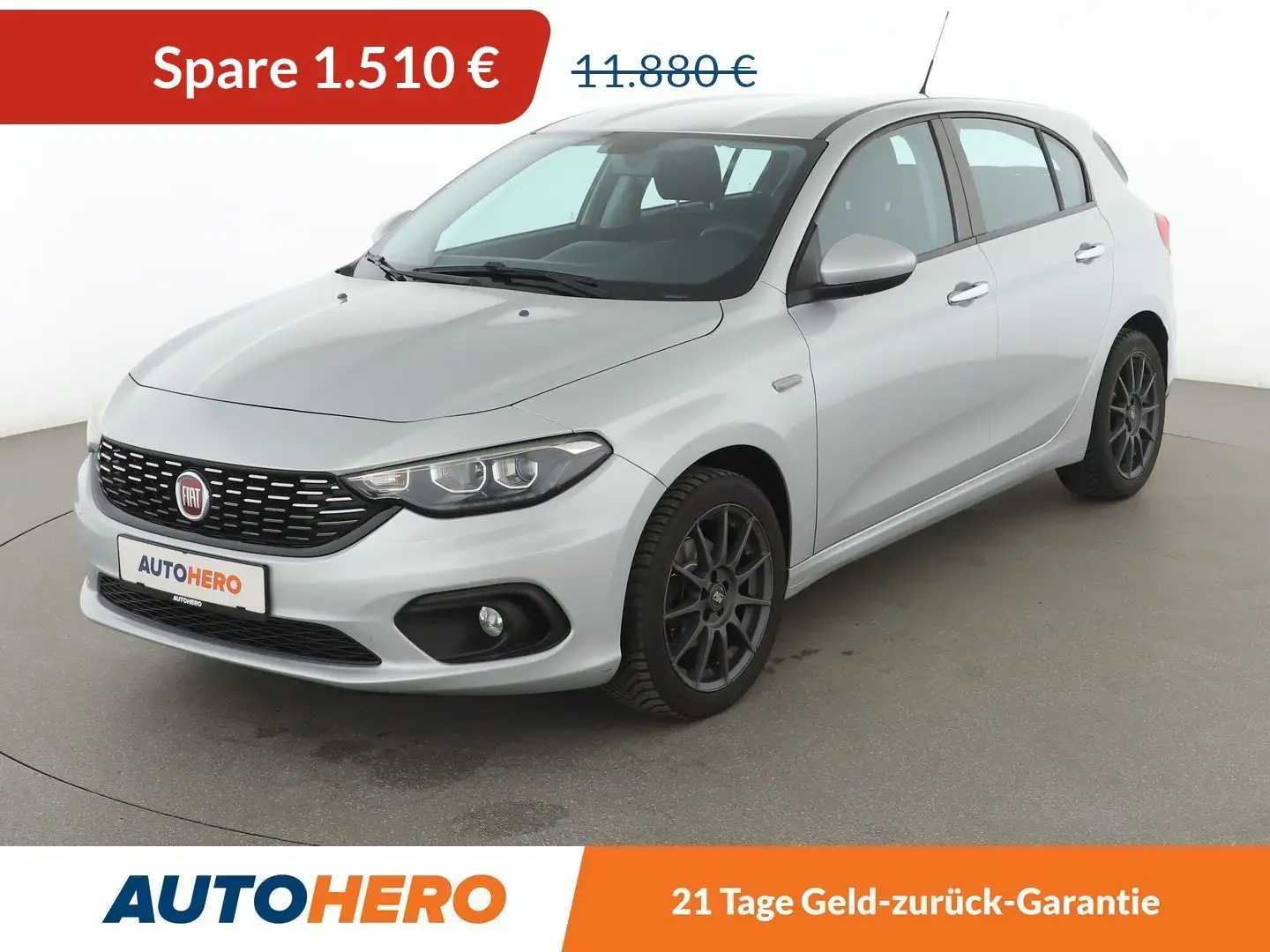 Fiat Tipo 1.4 Turbo Easy*PDC*SHZ*TEMPO*KLIMA* Silber - 1