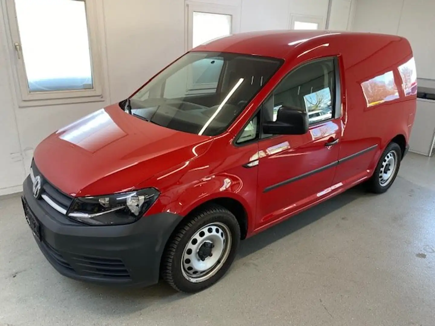 Volkswagen Caddy Kasten 1.4 TSI 125PS Klima Navi Regalsystem AHK Rot - 2