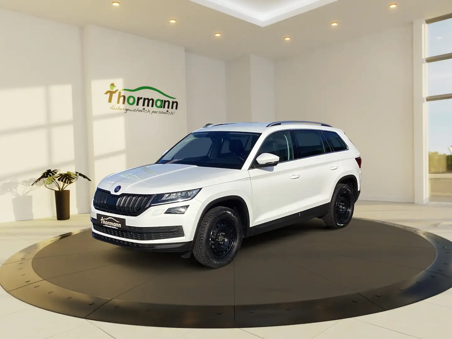 Skoda Kodiaq 2.0 TDI Style 4x4 4xSitzheizung, Navi Weiß - 2