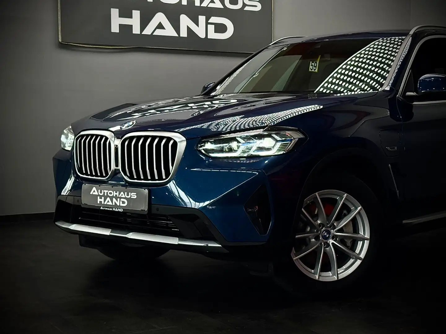 BMW X3 *xDRIVE*30e*HiFi*VOLL-LEDER*CONNECTED*DAB* Bleu - 2