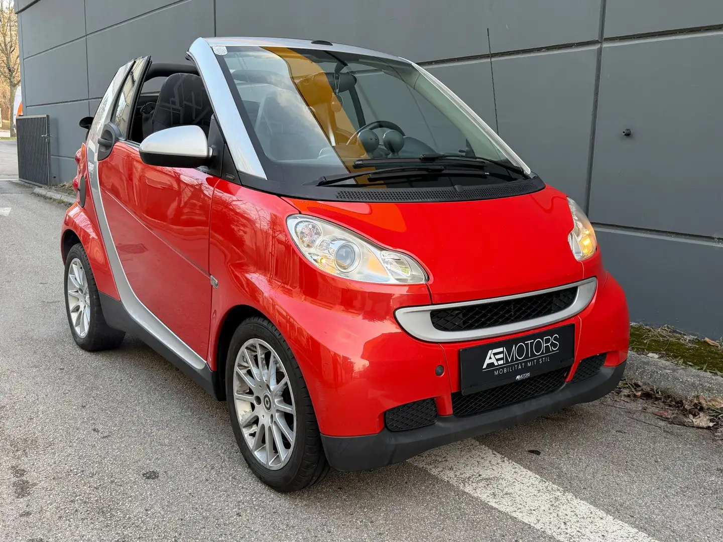 smart forTwo Cabrio*KLIMA*RADIO*ZV*KREDIT MÖGLICH* Grau - 2