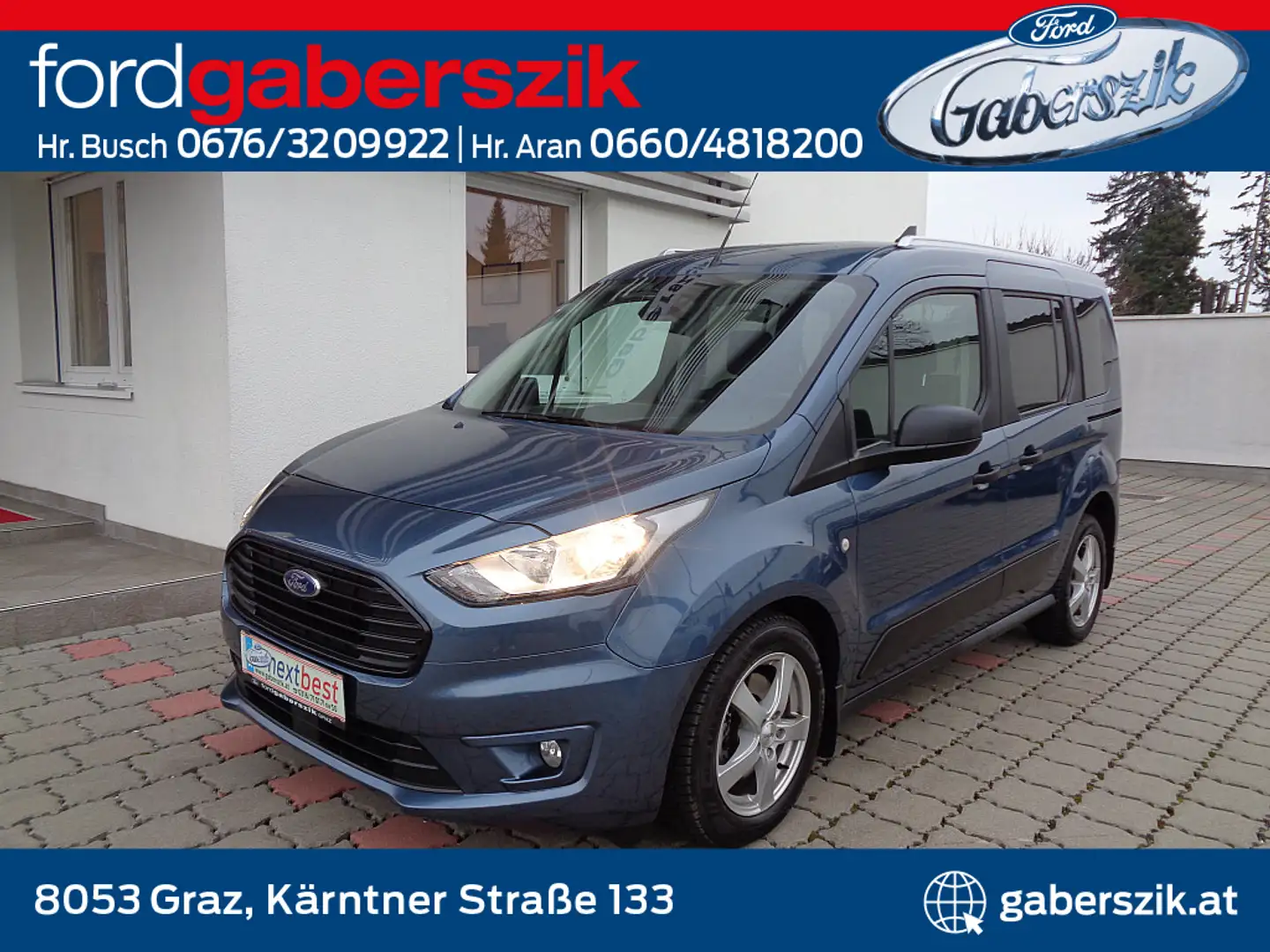 Ford Tourneo Connect Trend 1,5 TDCi Start/Stop Blau - 1