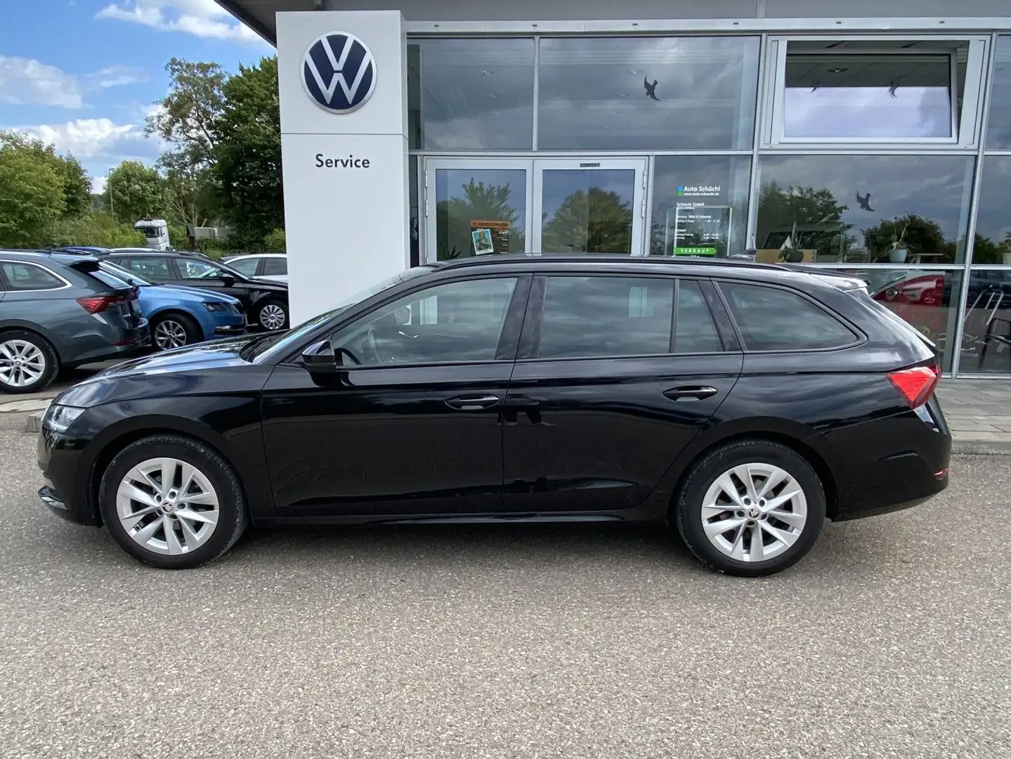 Skoda Octavia Combi 2.0 TDI DSG 17"+NAVI-COLUMBUS+LED+ Schwarz - 2