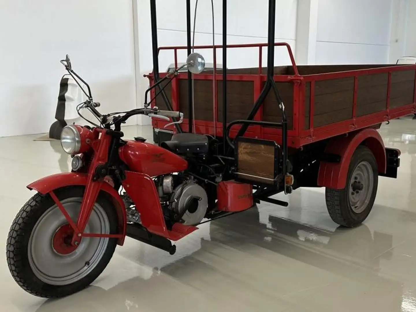 Moto Guzzi Ercole motocarro d'epoca Rosso - 1