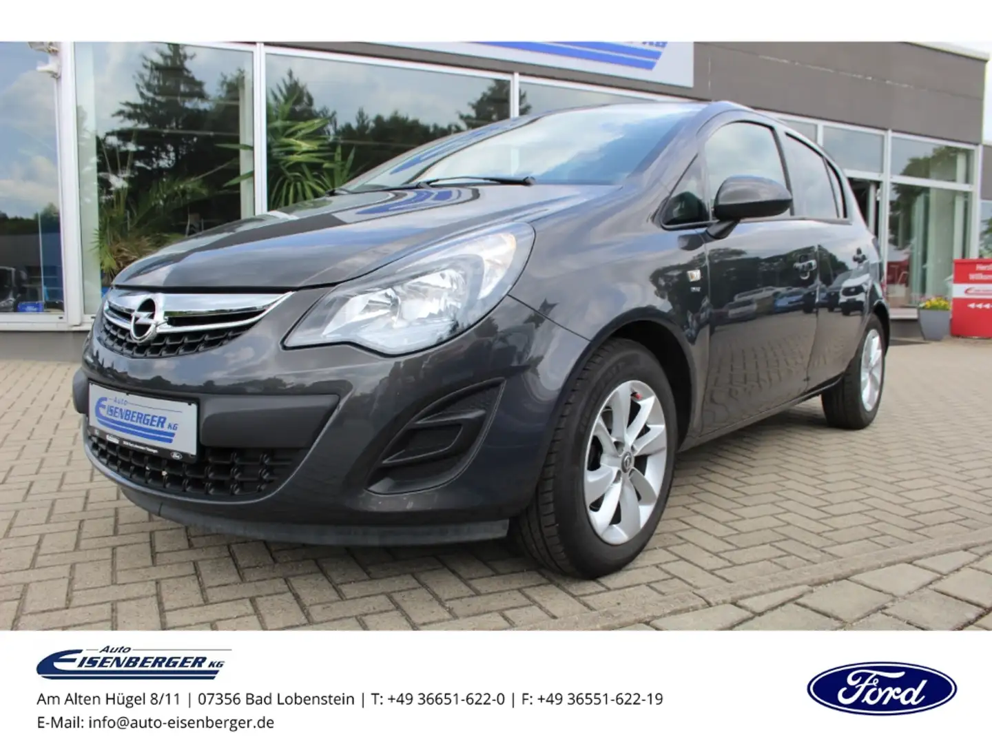 Opel Corsa D 1.4 Energy Winterpaket PDC Grau - 1