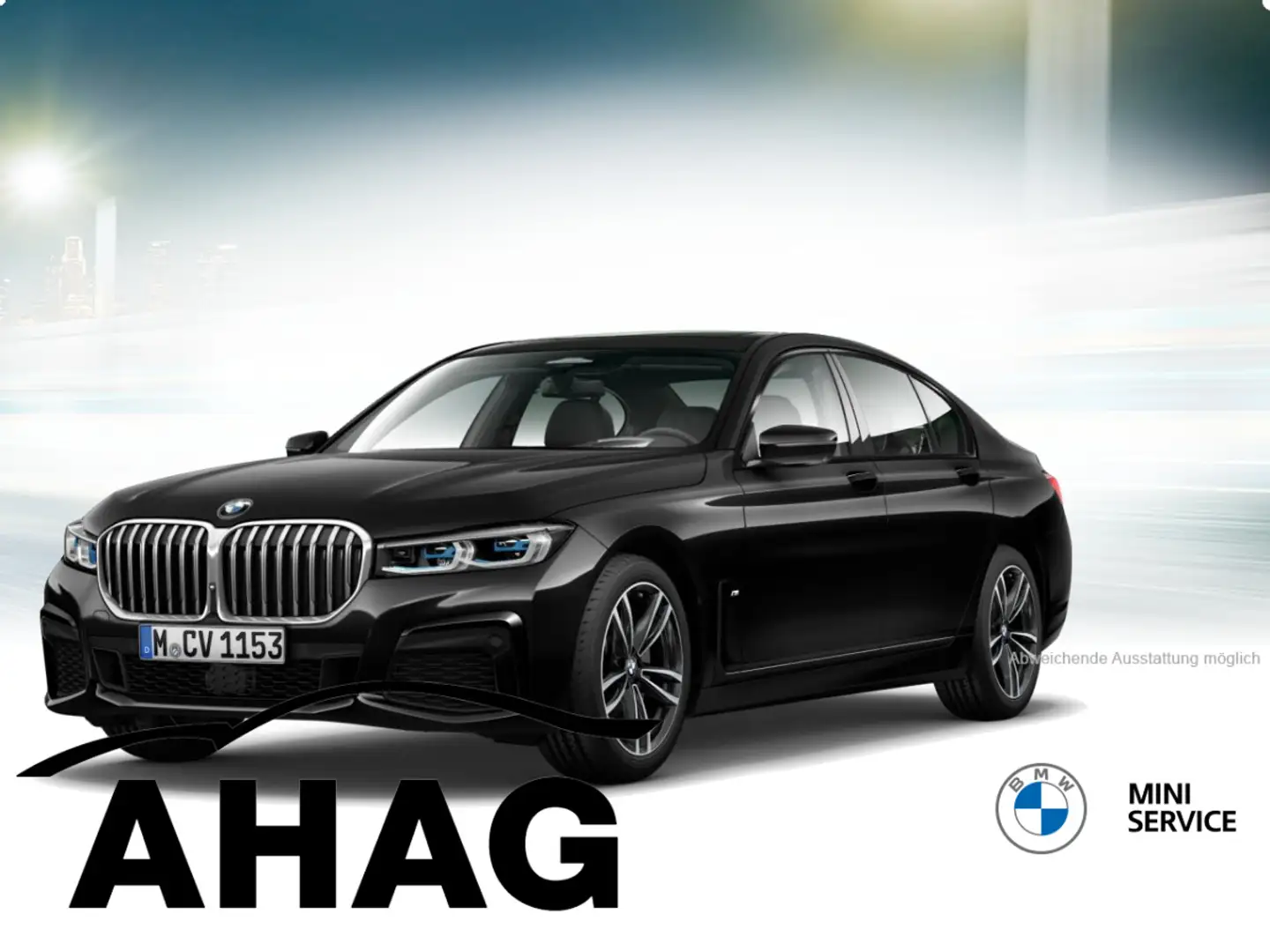 BMW 730 d xDrive M Sport Innovationsp SportAut. Stdhz Schwarz - 1