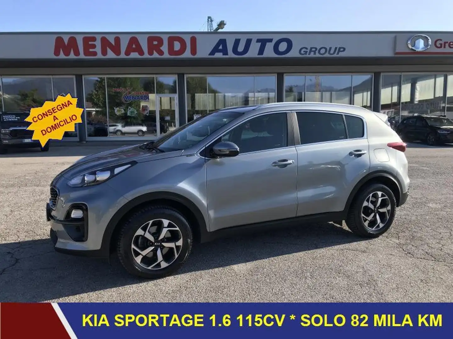 Kia Sportage 1.6 CRDI 115cv Business Class GARANZIA EUROPEA Zilver - 1
