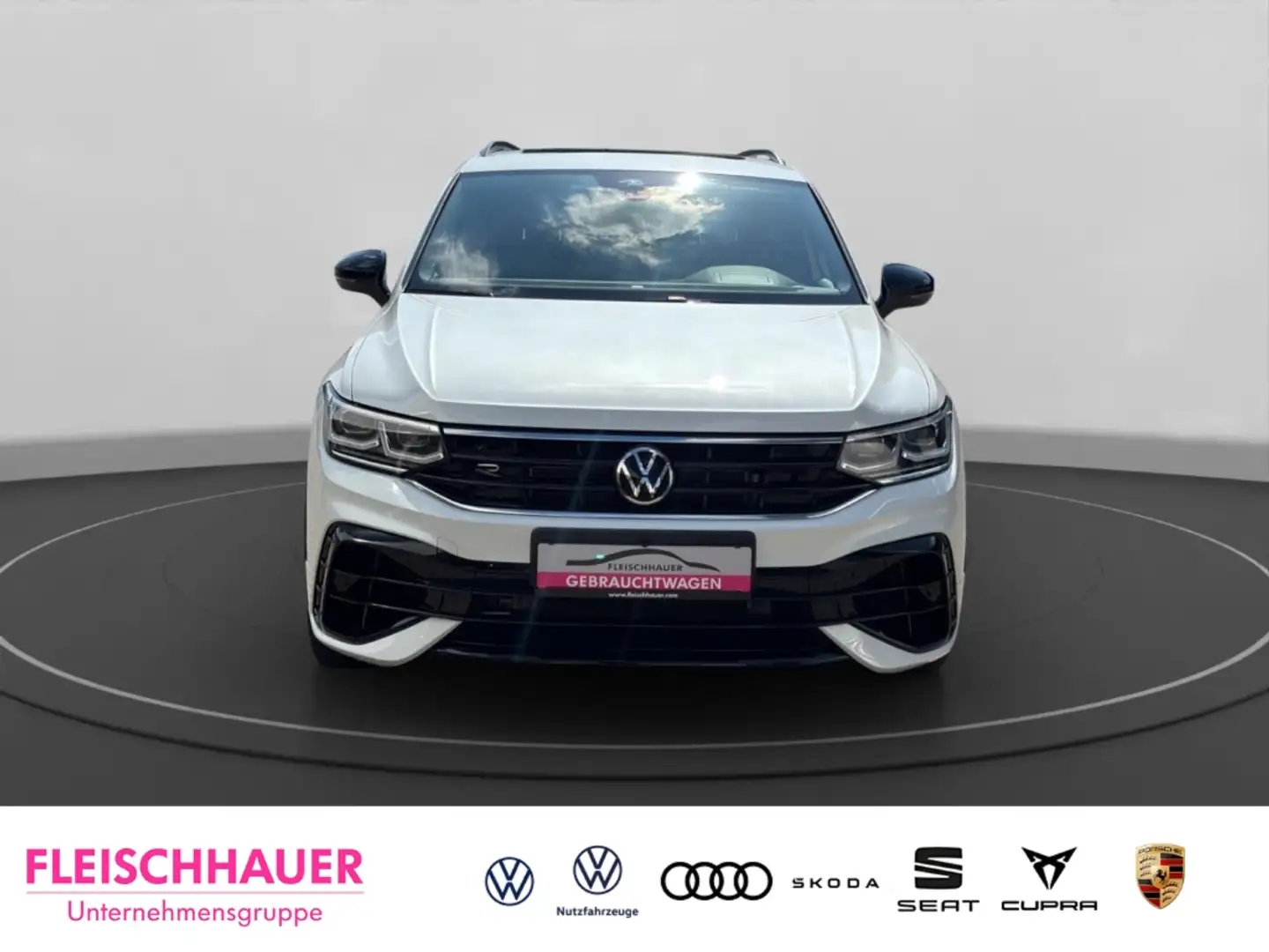 Volkswagen Tiguan 2.0 R Nappa Pano AHK Subwoofer Matrix-LED Weiß - 2