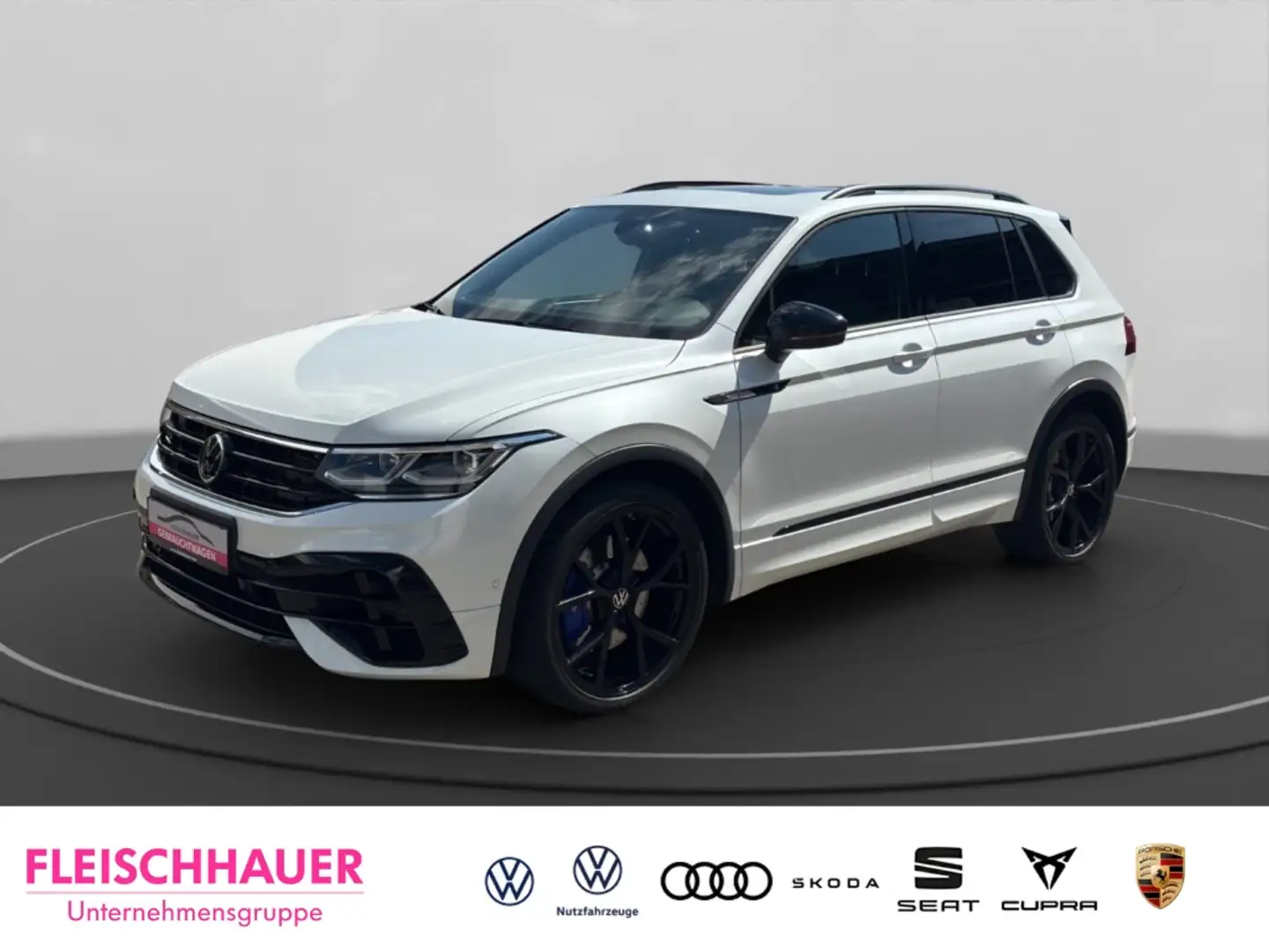 Volkswagen Tiguan 2.0 R Nappa Pano AHK Subwoofer Matrix-LED Weiß - 1