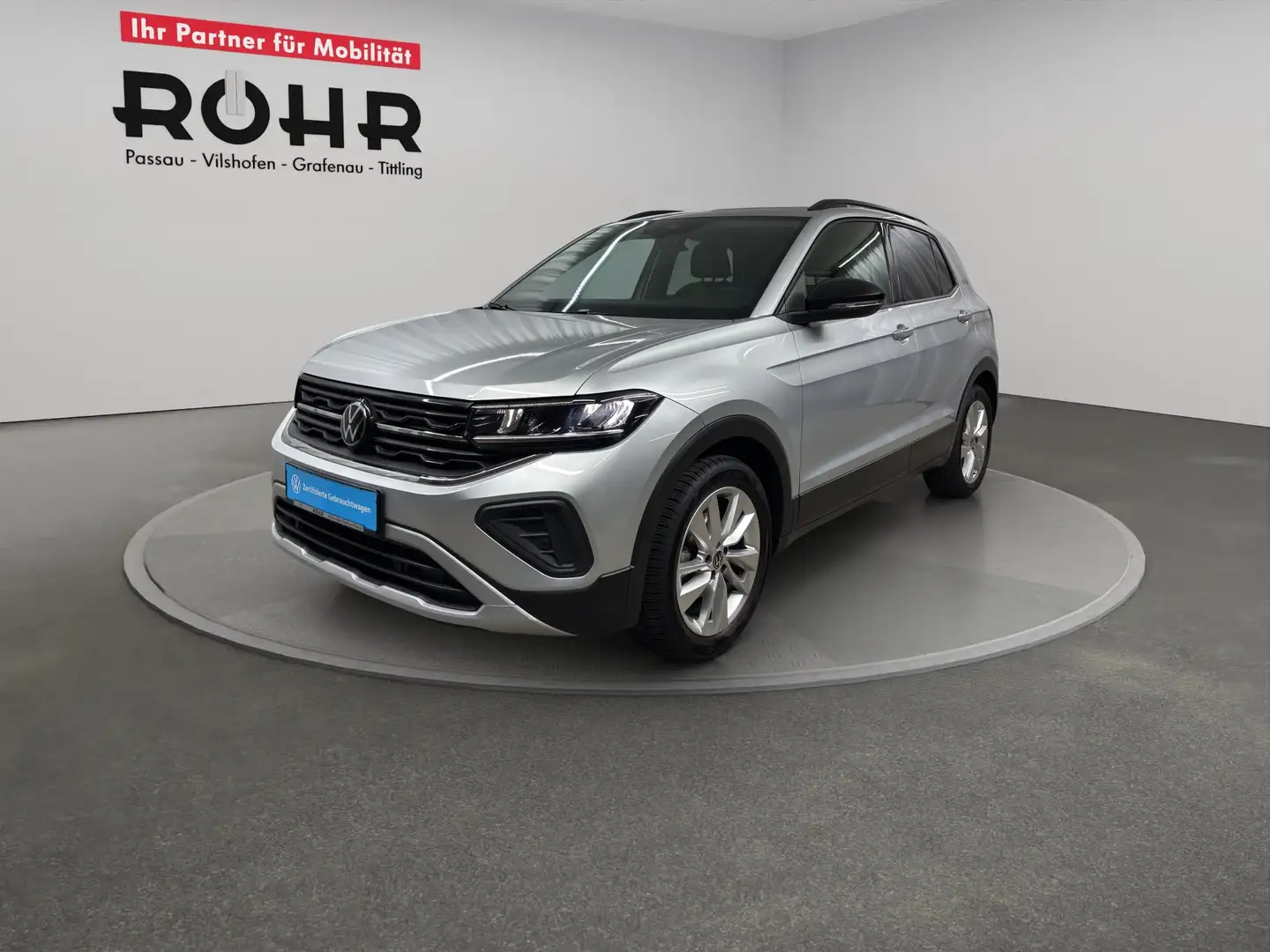 Volkswagen T-Cross Goal (Regensensor.Klima.Navi) 1.0 TSI Silber - 2