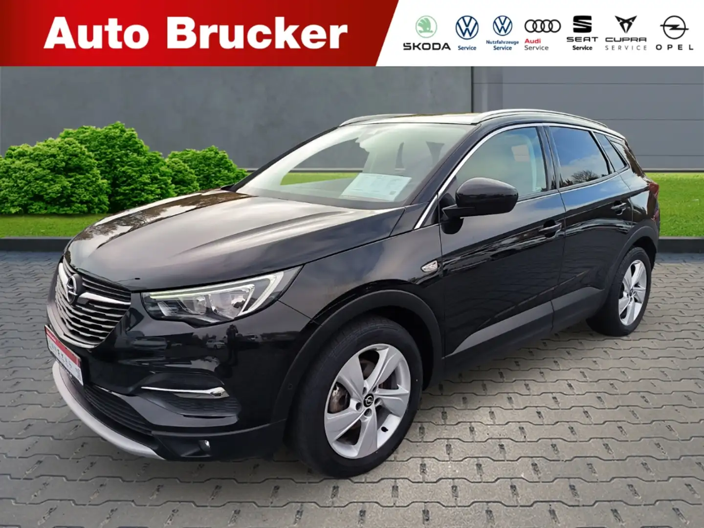 Opel Grandland Dynamic 1.6 D+Alufelgen+Navi+Klimaautomatik+Parkse Schwarz - 1