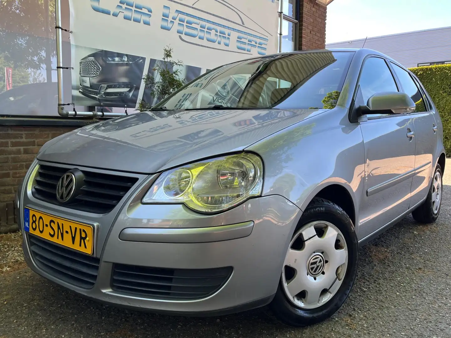 Volkswagen Polo 1.4 TDI Optive|Airco|5-deurs| Grijs - 1