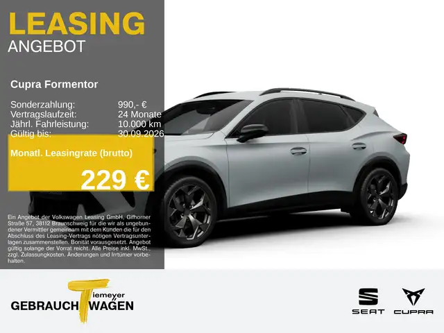 2026 Cupra Formentor in White for sale
