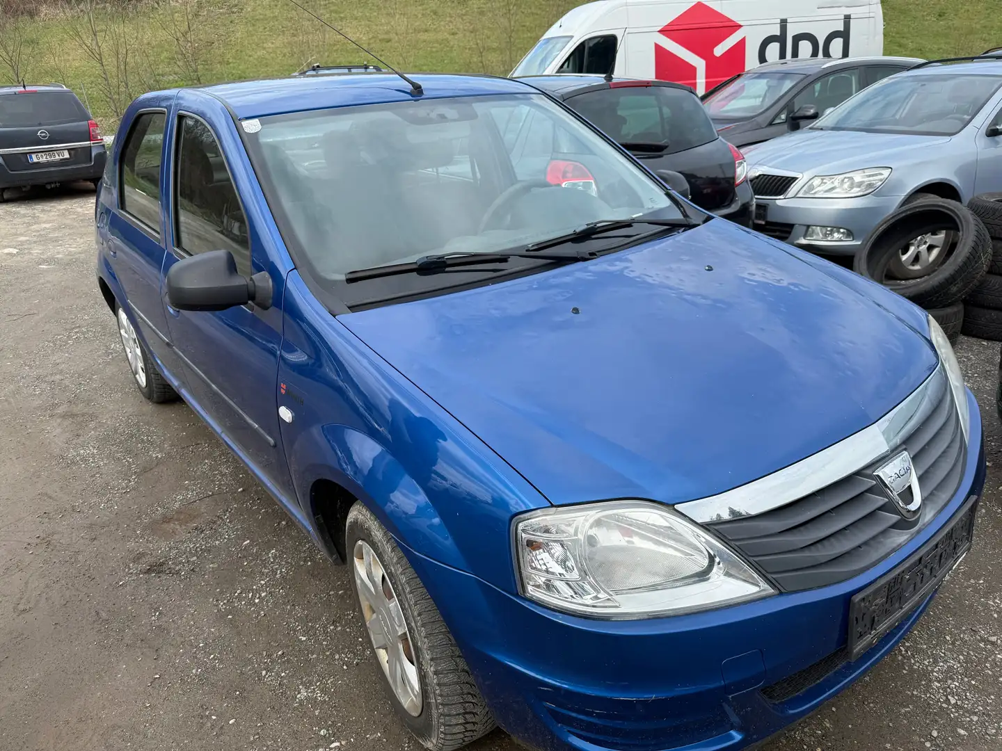 Dacia Logan 1,2 16V servo Euro 5 Azul - 1