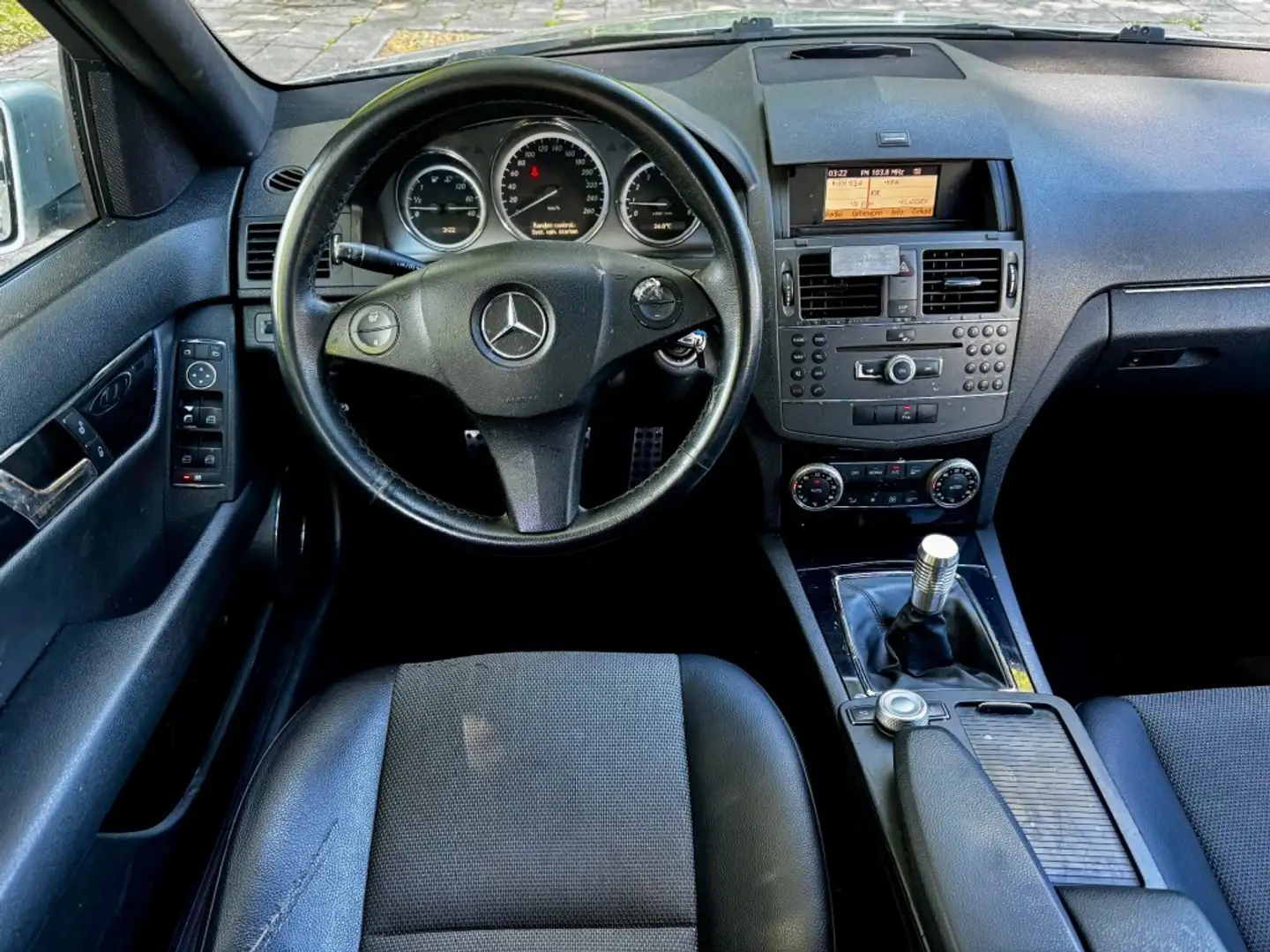 Mercedes-Benz C 180 180 K BlueEFFICIENCY AMG PAKKET CLIMA NAVI NAP APK Grijs - 2