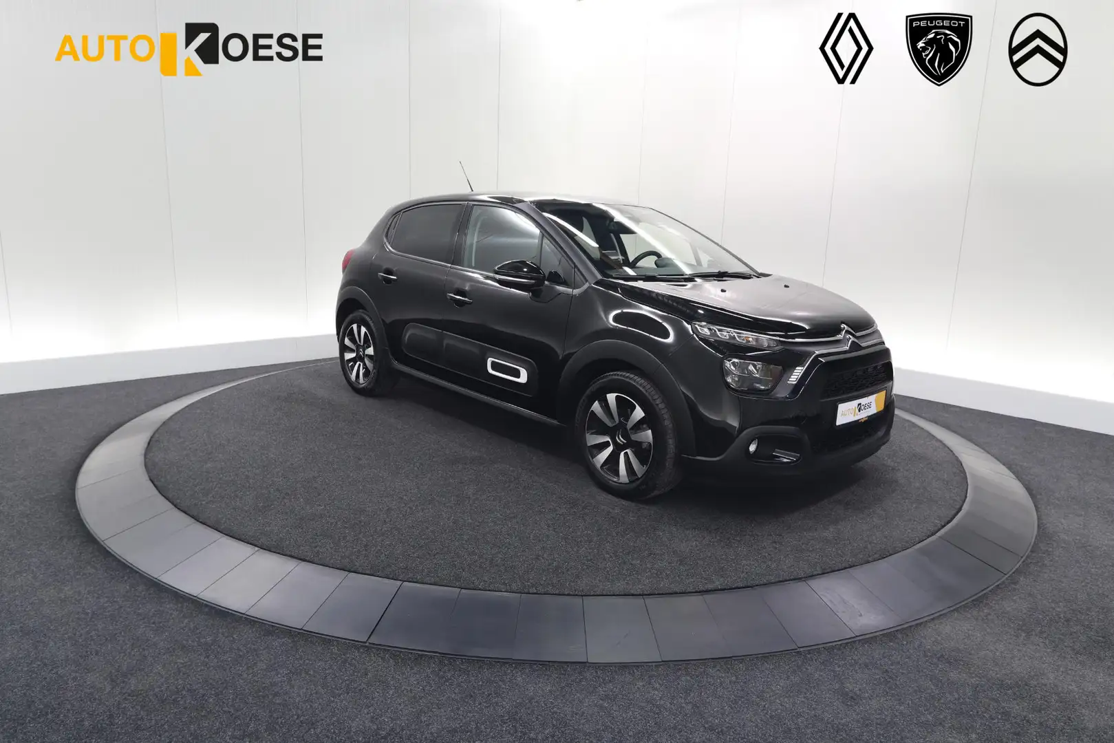 Citroen C3 PureTech 110 EAT6 Max | Apple Carplay | Parkeersen Noir - 1