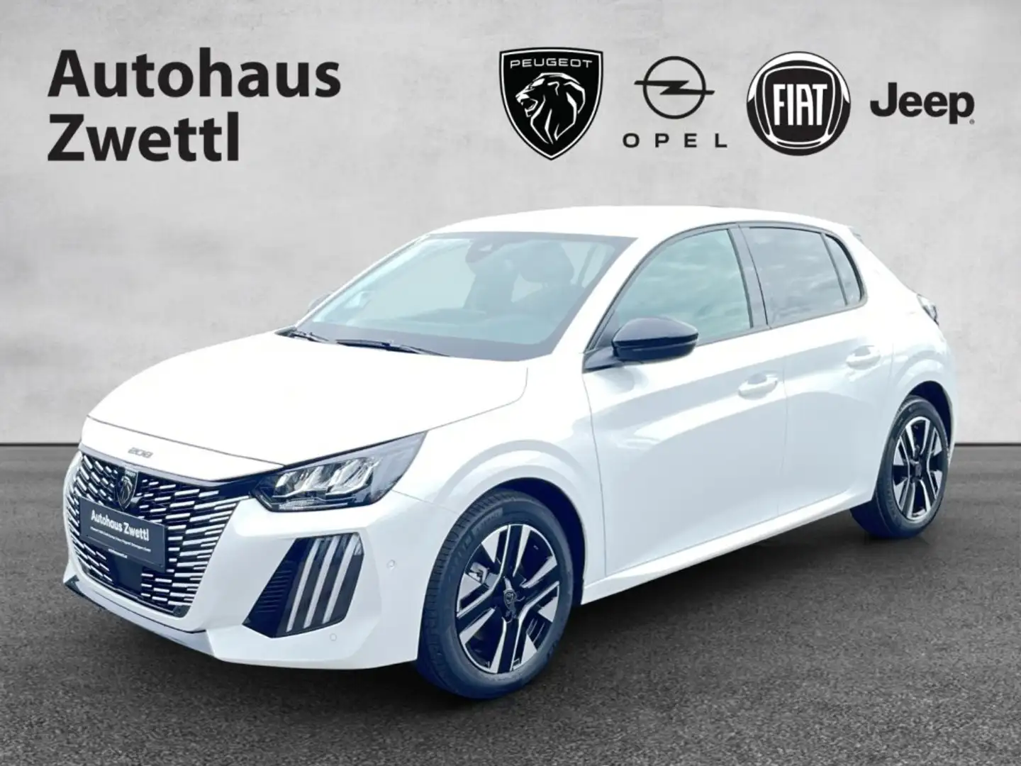 Peugeot 208 Allure PureTech 100 6-Gang-Manuell Blanc - 1