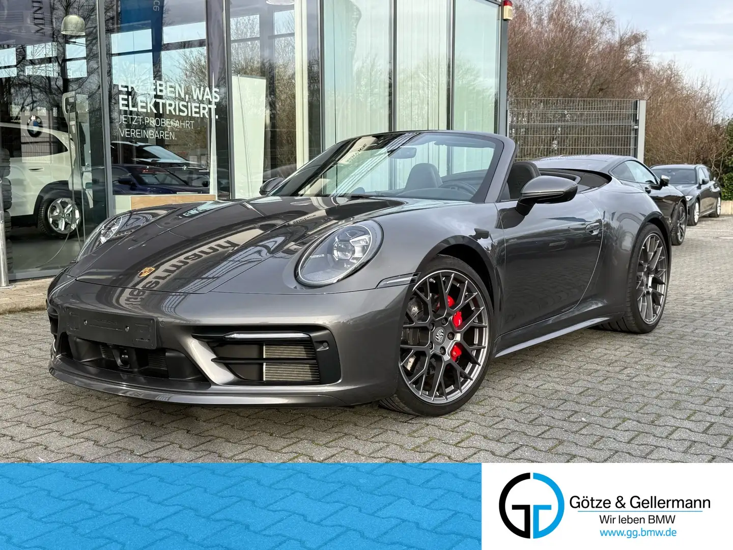Porsche 992 911 Carrera S Cabriolet //SportChronoPaket BOSE Grau - 1