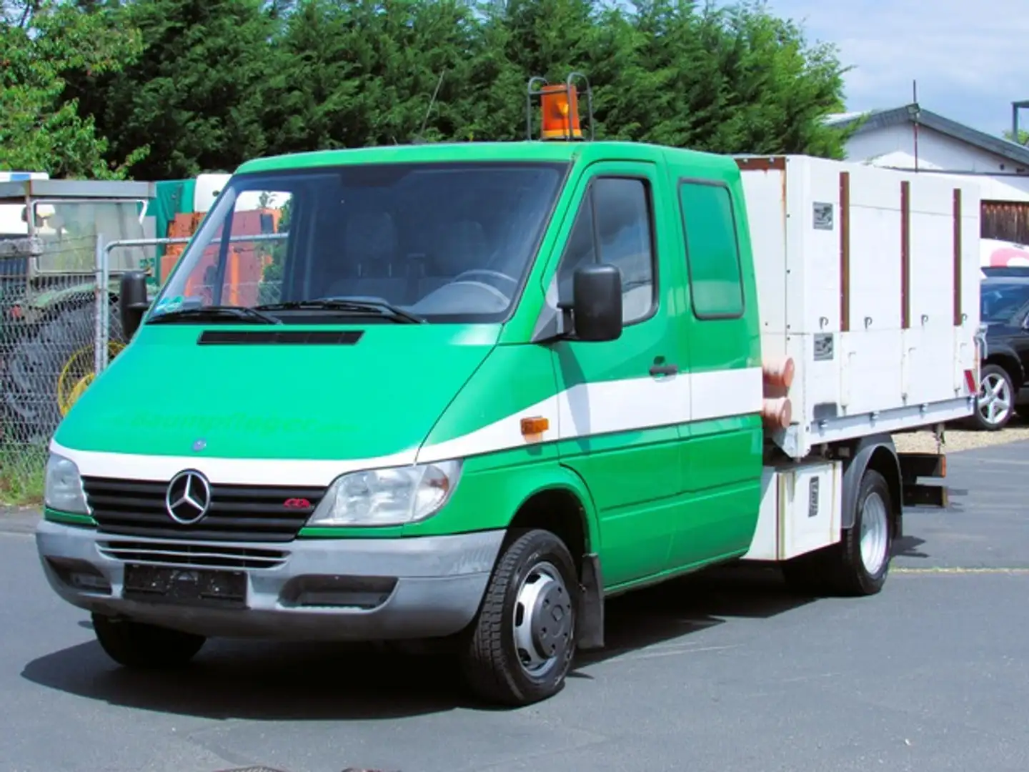 Mercedes-Benz Sprinter 411 CDI Dreiseitenkipper AHK Standhzg Grün - 1