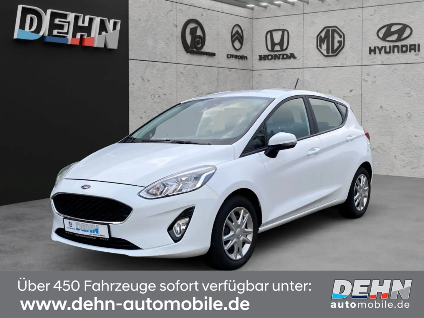 Ford Fiesta 1.5 TDCi Cool & Connect 1.Hand Winterpaket Weiß - 2