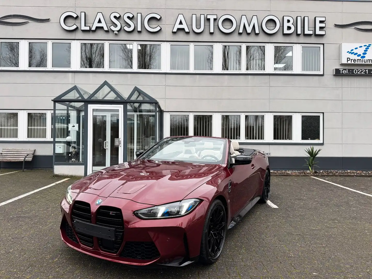 BMW M4 Competition xDrive Cabrio FACELIFT/NP120.029€ Rouge - 1