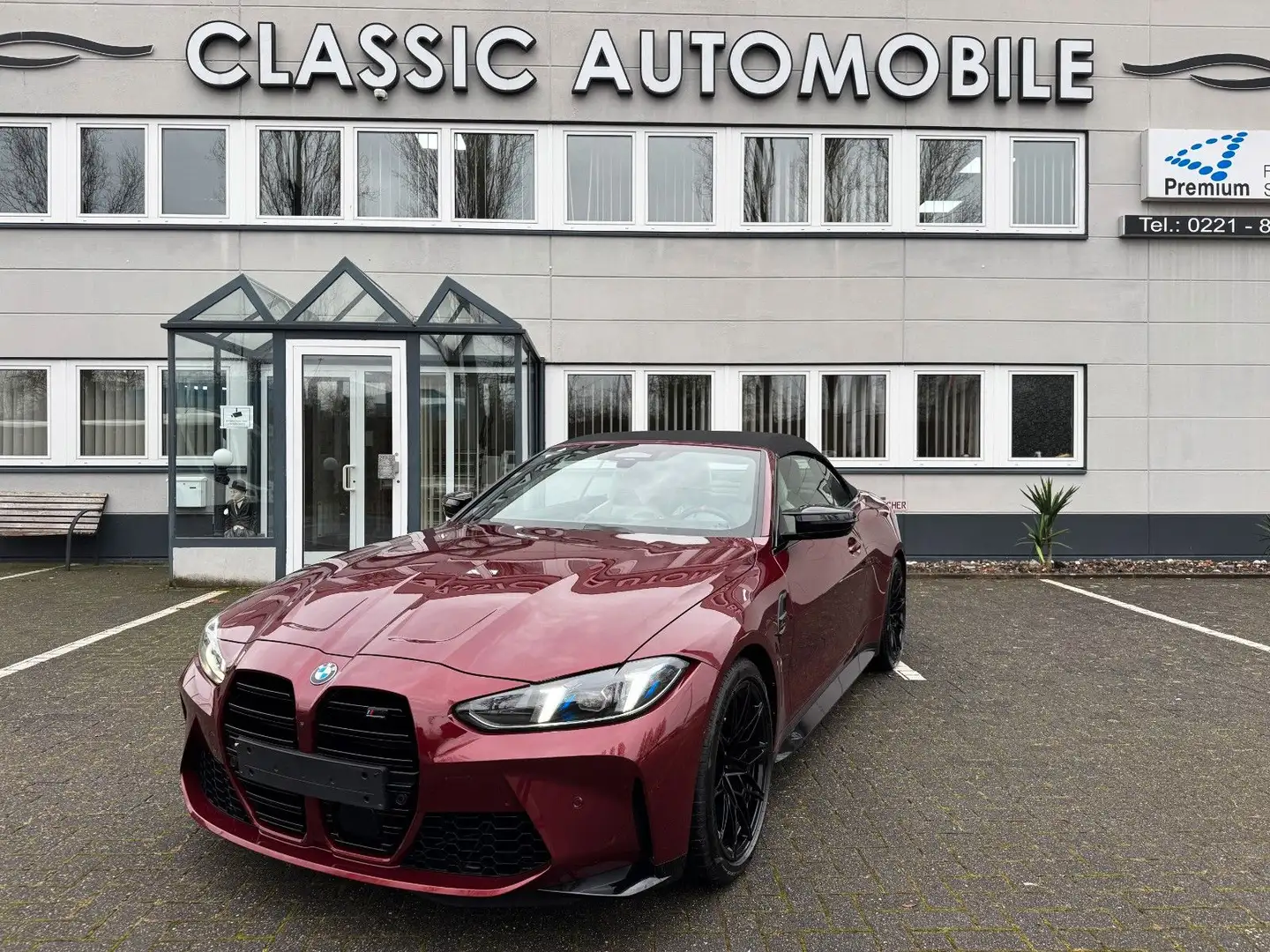BMW M4 Competition xDrive Cabrio FACELIFT/NP120.029€ Rouge - 2