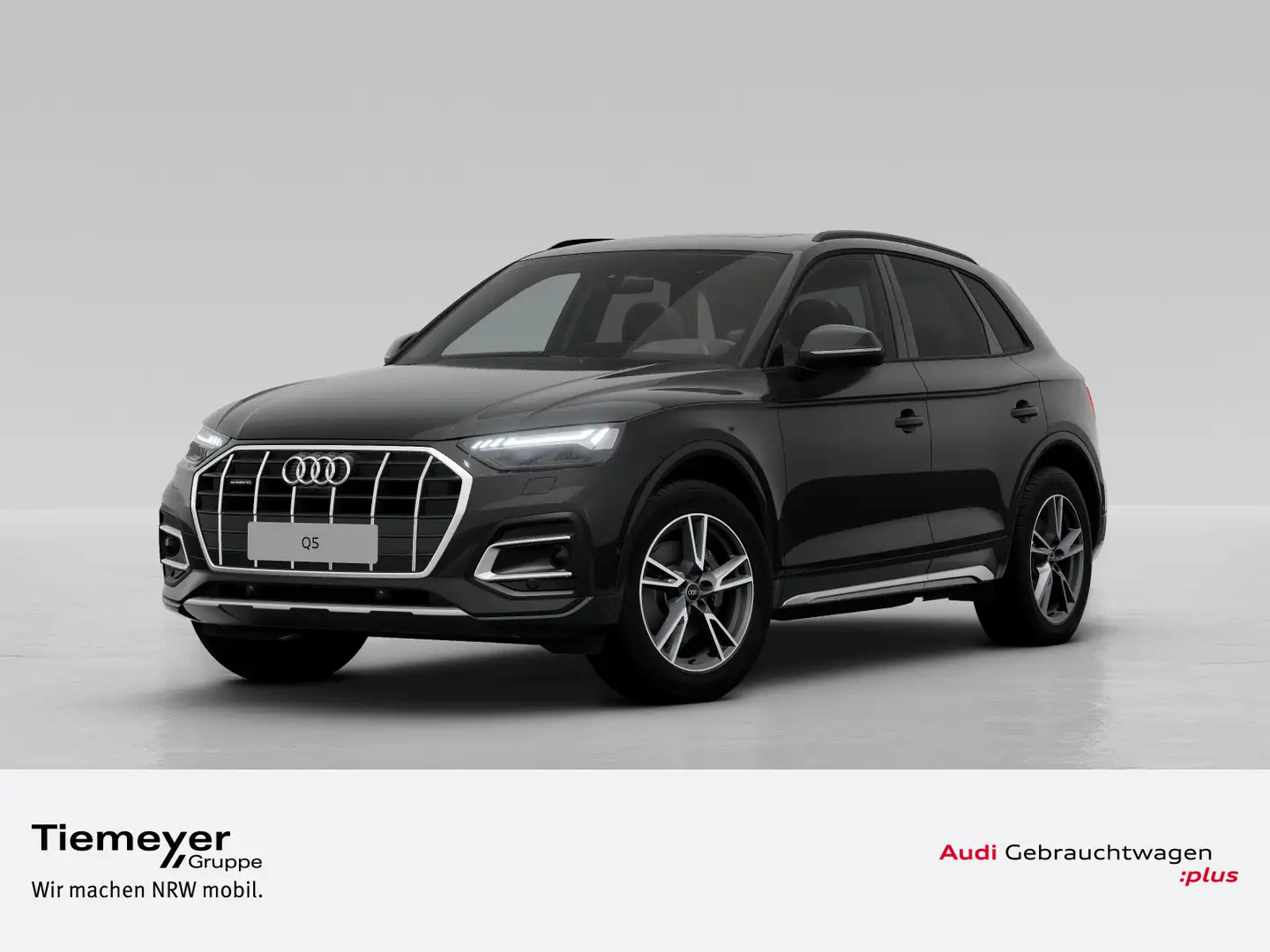 Audi Q5 45 TFSI Q S LINE RAUTENSTEPPUNG AHK PANO MATR Schwarz - 1