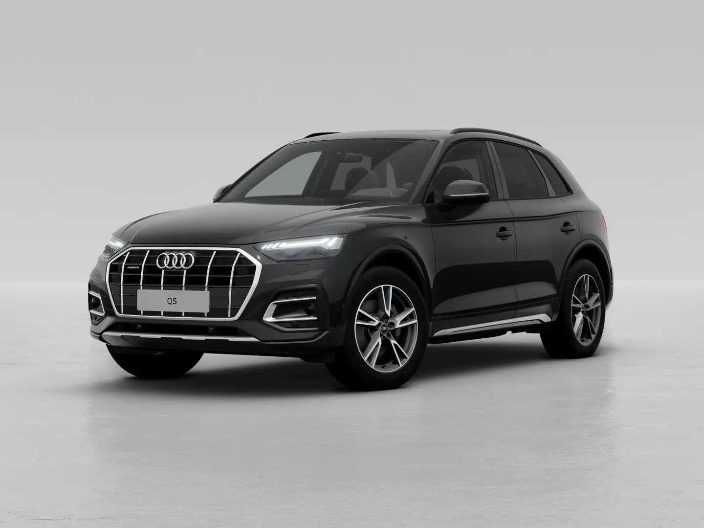 Audi Q5 45 TFSI Q S LINE RAUTENSTEPPUNG AHK PANO MATR Schwarz - 2