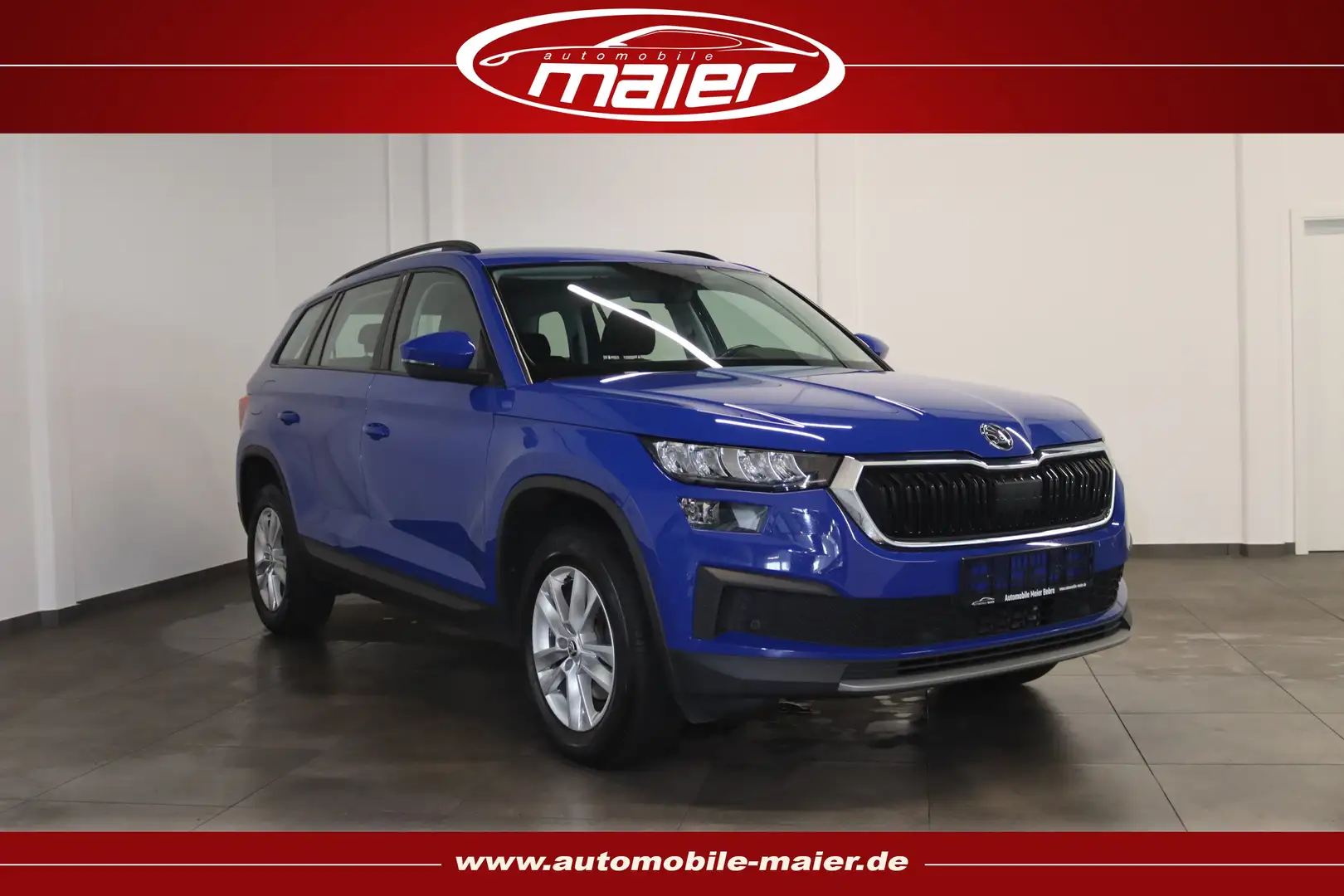 Skoda Kodiaq 2.0 TDI DSG Ambition-Kamera-ACC-LED-Apps- Blau - 1