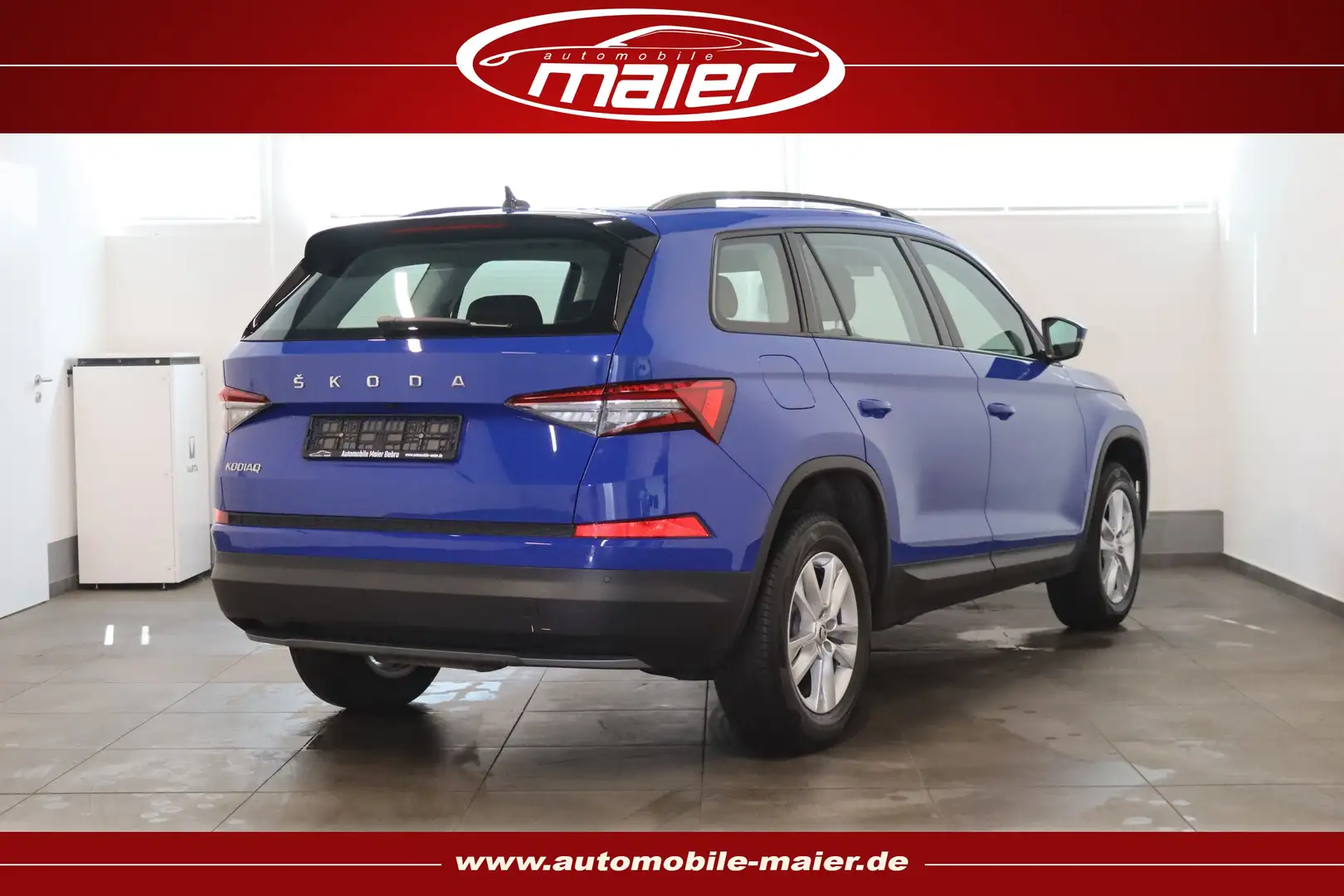 Skoda Kodiaq 2.0 TDI DSG Ambition-Kamera-ACC-LED-Apps- Blau - 2