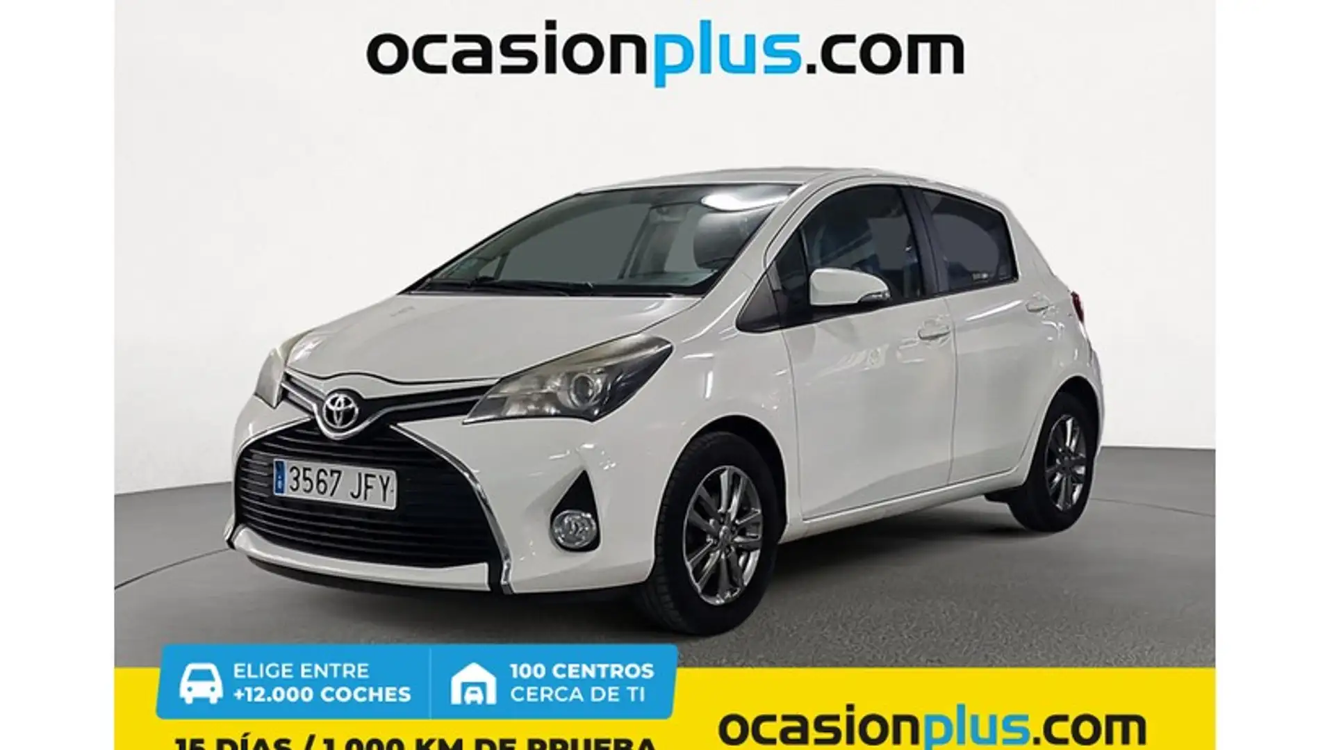 Toyota Yaris 1.3 Active MultiDrive Blanc - 1