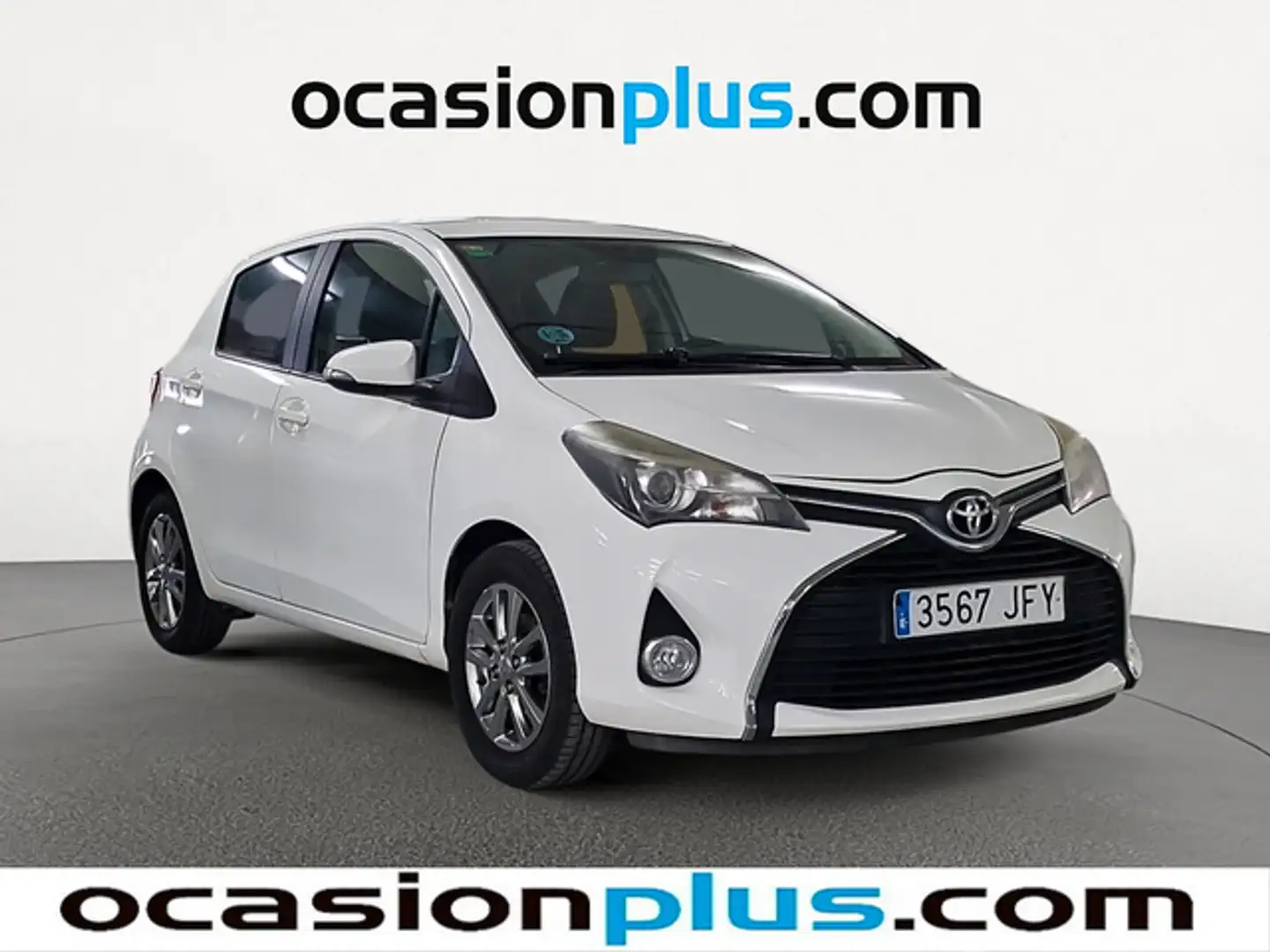 Toyota Yaris 1.3 Active MultiDrive Blanc - 2