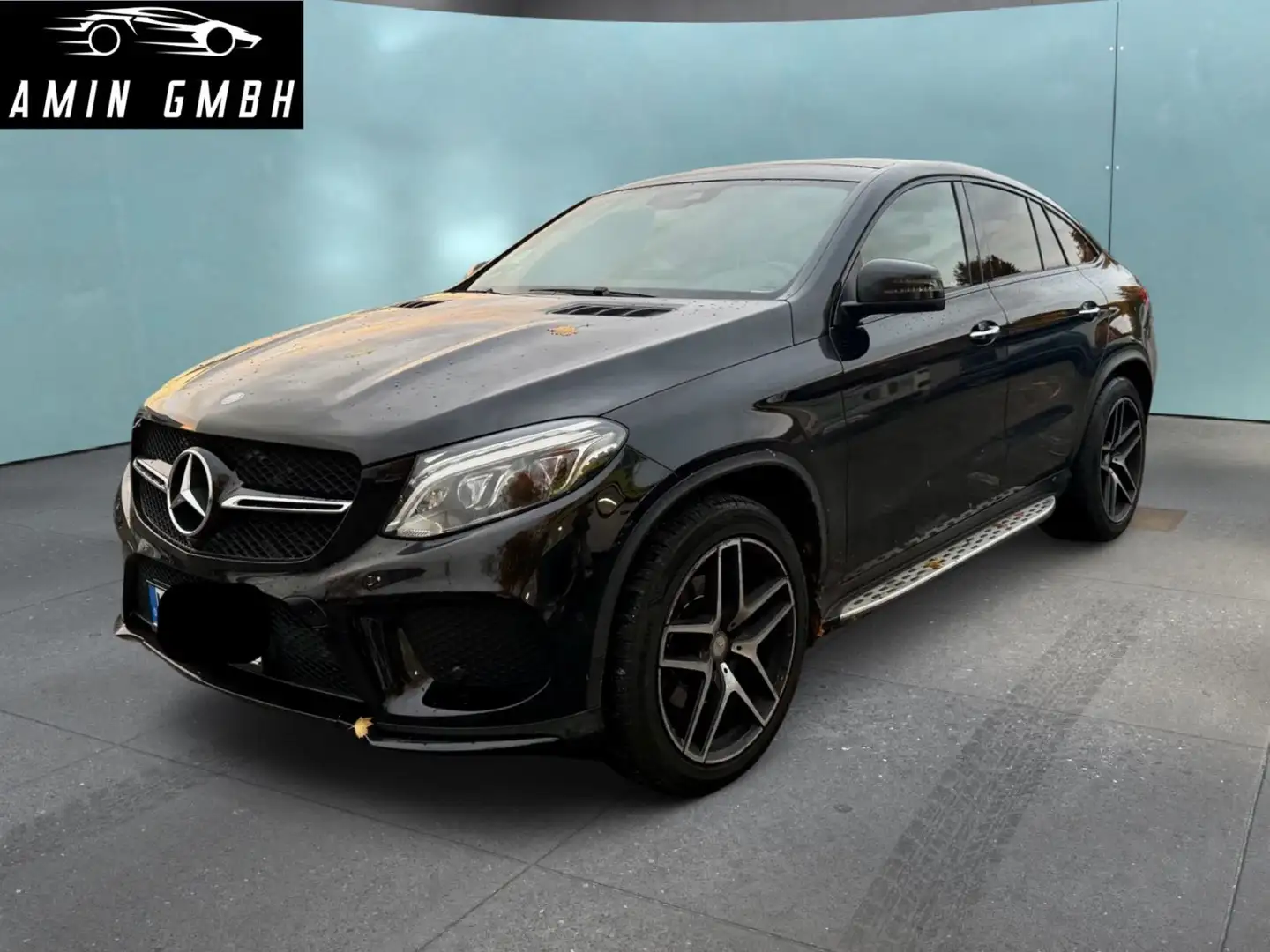 Mercedes-Benz GLE 350 d Coupe 4Matic AMG Zwart - 1