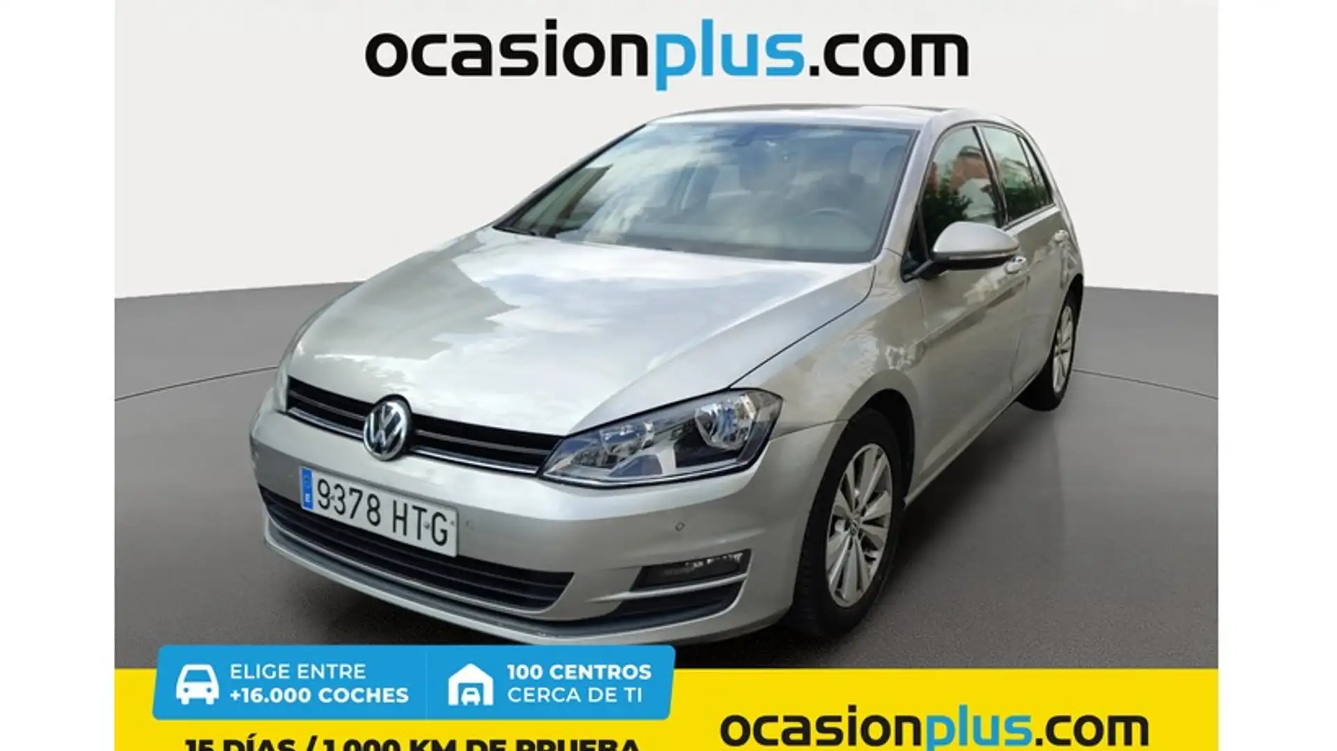 Volkswagen Golf 1.6TDI CR BMT Advance DSG 105 Zilver - 1