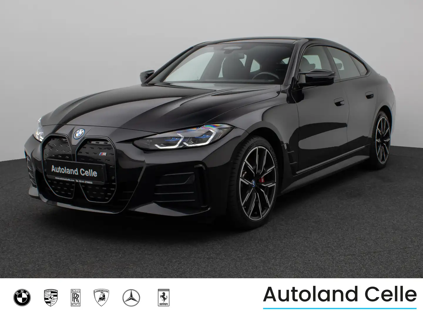 BMW i4 M50 Gran Coupé Kamera Laser H K HUD ACC AHK Noir - 1