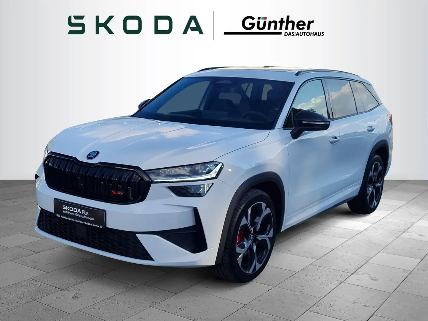 Skoda Kodiaq RS 2.0 TSI 4x4 +AHK+HEAD-UP+PANO+7SITZE Blanc - 2