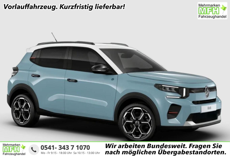 Citroen C3 MAX 44 kWh 11kW-OBC WinterP Kam Nav LED PDC 83 ...