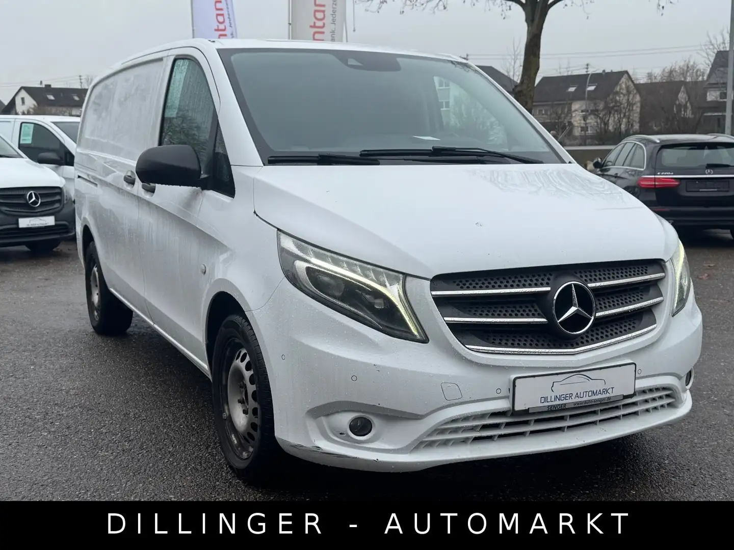 Mercedes-Benz Vito 116 CDI HA Lang LED Shz Ahk2,5t Flügel Spur White - 1