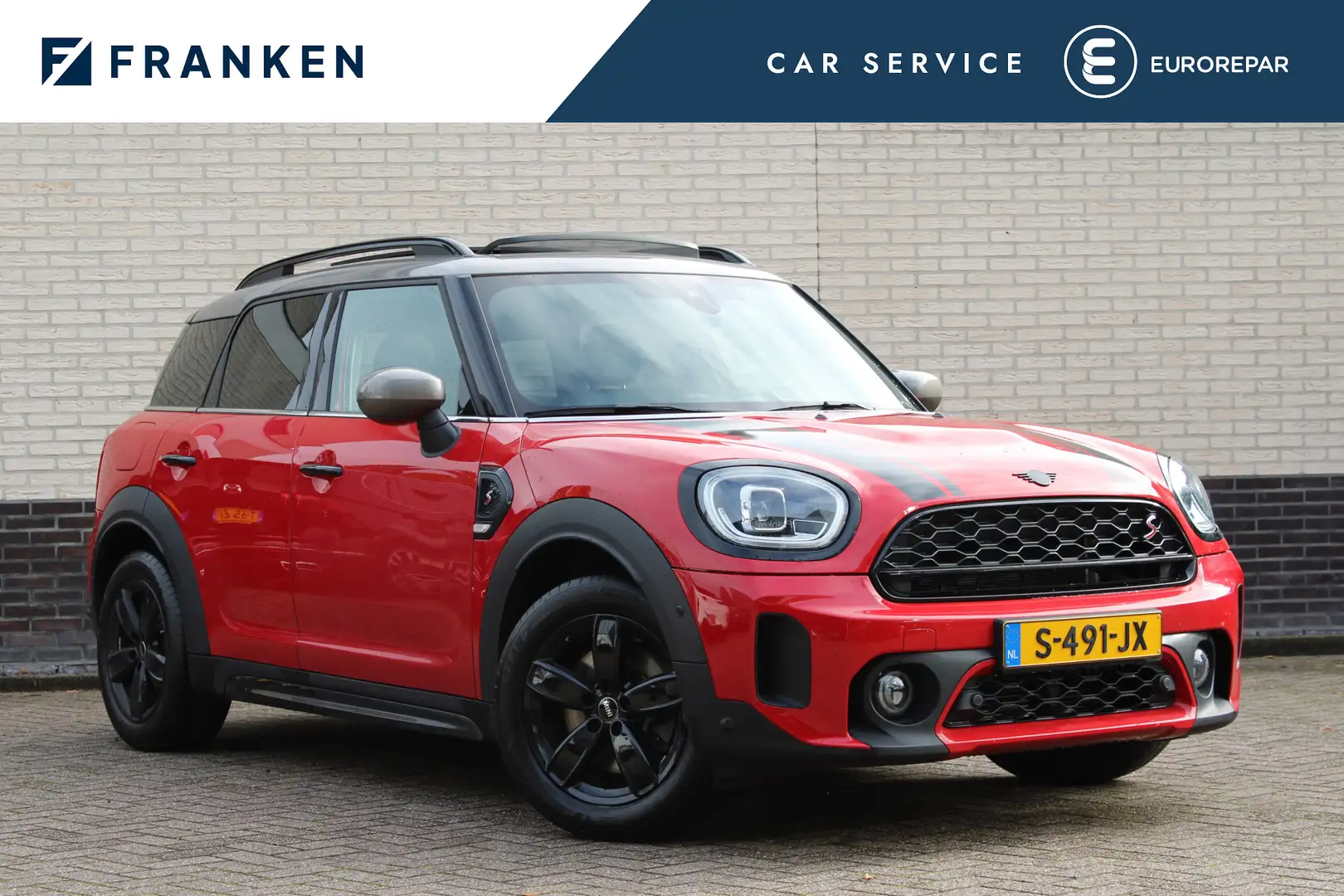 MINI Cooper S Countryman Mini 2.0 Boardwalk Edition | Leder | Panoramadak Rood - 1