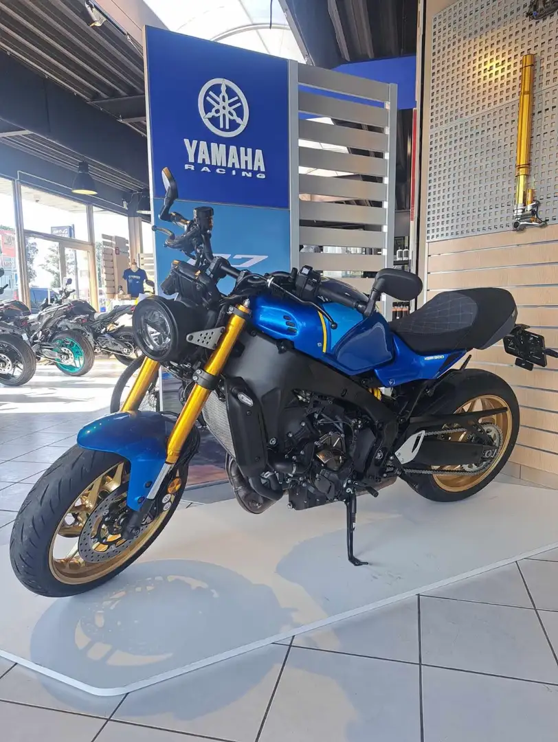 Yamaha XSR 900 Bleu - 2